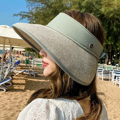 Palarie de dama actuala cu panglica si boru