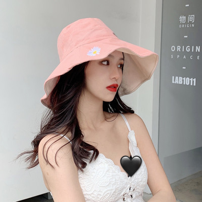 Καλοκαιρινό γυναικείο καπέλο με λουλούδια