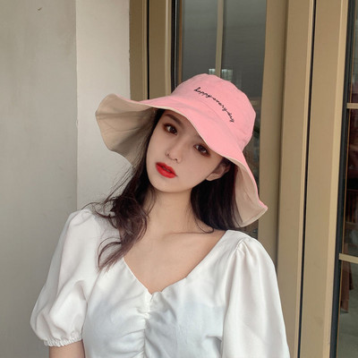 Καλοκαιρινό γυναικείο καπέλο με λουλούδια