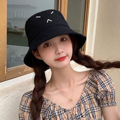 Palarie dama casual tip idiot cu broderie