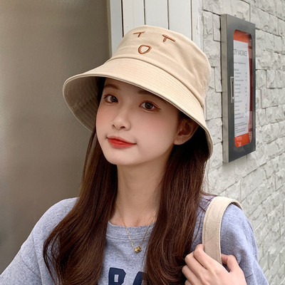 Palarie dama casual tip idiot cu broderie