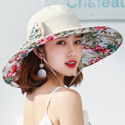 Γυναικείο καπέλο για την παραλία