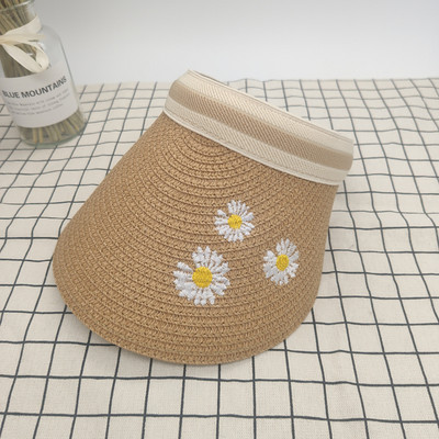 Ψάθινο γείσο για γυναίκες κατάλληλο για την παραλία