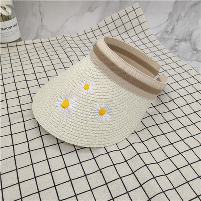 Ψάθινο γείσο για γυναίκες κατάλληλο για την παραλία