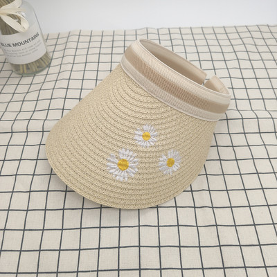 Ψάθινο γείσο για γυναίκες κατάλληλο για την παραλία