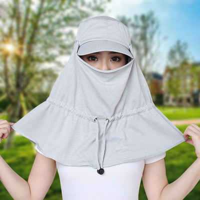 Γυναικείο casual καπέλο με κασκόλ και κορδόνια