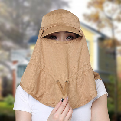 Γυναικείο casual καπέλο με κασκόλ και κορδόνια