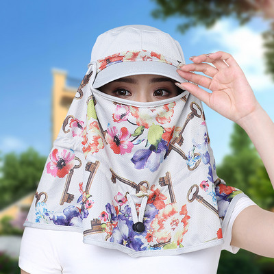 Γυναικείο casual καπέλο με κασκόλ και κορδόνια