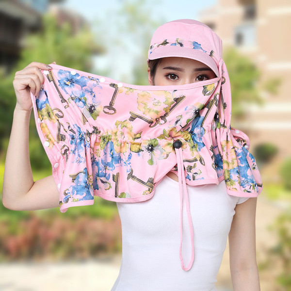 Γυναικείο casual καπέλο με κασκόλ και κορδόνια