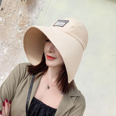 Γυναικείο αντηλιακό καπέλο με περιφέρια