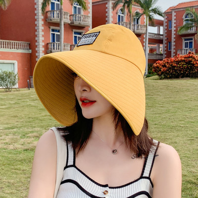 Γυναικείο αντηλιακό καπέλο με περιφέρια