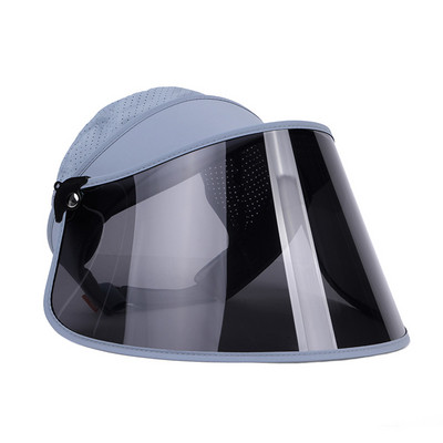 Γυναικείο καπέλο με διάφανη ζαλατίνα  σε διάφορα χρώματα