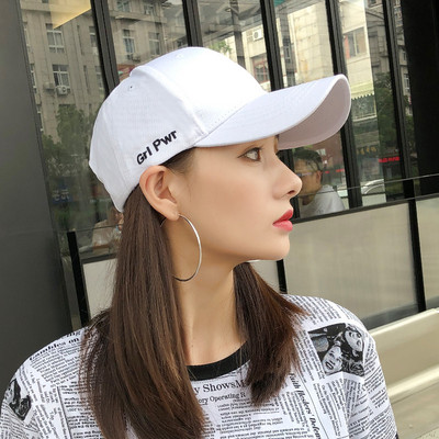 Μοντέρνο γυναικείο καπέλο με γείσο και κέντημα - διάφορα χρώματα