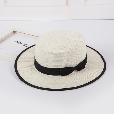 Pălărie de paie pentru femei potrivită pentru plajă - mai multe modele