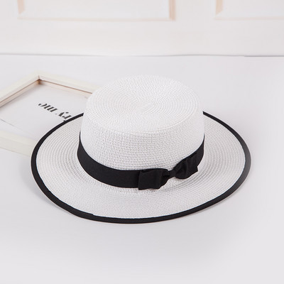 Pălărie de paie pentru femei potrivită pentru plajă - mai multe modele