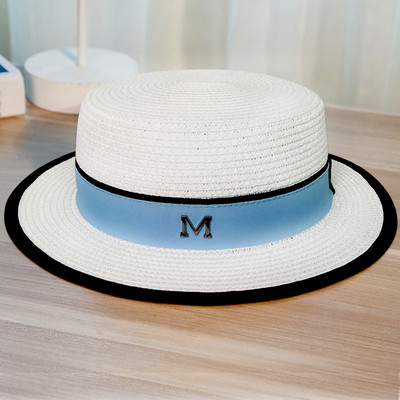 Pălărie de paie pentru femei potrivită pentru plajă - mai multe modele