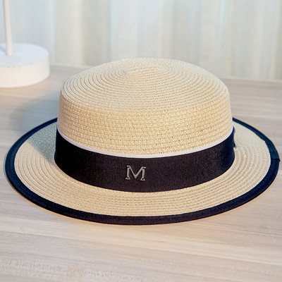 Pălărie de paie pentru femei potrivită pentru plajă - mai multe modele