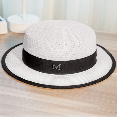 Pălărie de paie pentru femei potrivită pentru plajă - mai multe modele