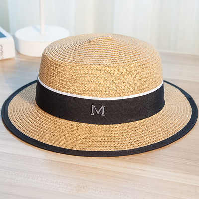 Pălărie de paie pentru femei potrivită pentru plajă - mai multe modele