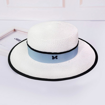 Pălărie de paie pentru femei potrivită pentru plajă - mai multe modele