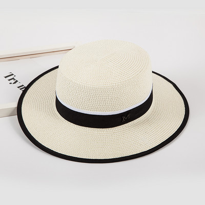 Pălărie de paie pentru femei potrivită pentru plajă - mai multe modele