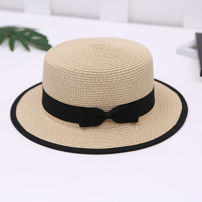 Pălărie de paie pentru femei potrivită pentru plajă - mai multe modele