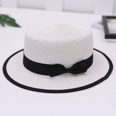 Pălărie de paie pentru femei potrivită pentru plajă - mai multe modele