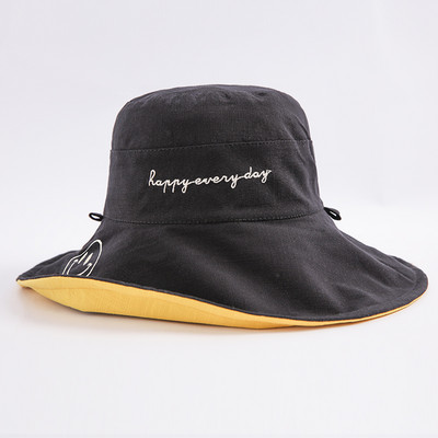 Palarie de protectie solara de dama cu franjuri pentru vara