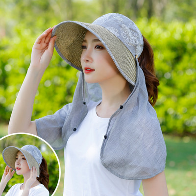 Γυναικείο αντηλιακό καπέλο - τρία μοντέλα