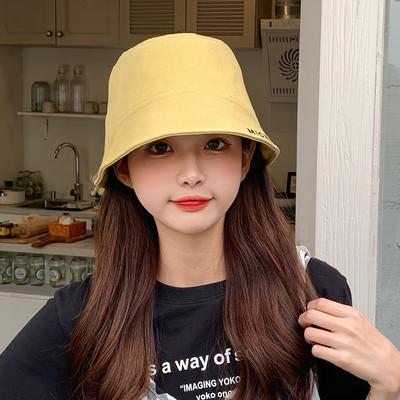 Γυναικείο αντηλιακό καπέλο με κέντημα