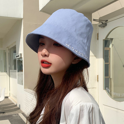 Γυναικείο αντηλιακό καπέλο με κέντημα