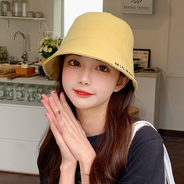 Γυναικείο αντηλιακό καπέλο με κέντημα