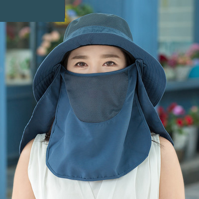 Palarie de pescuit de dama cu esarfa