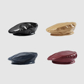 Beretă casual damă din piele