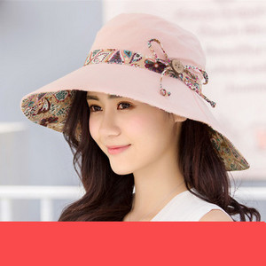 Ženski casual šešir s resama - dva modela