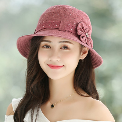 Ženski casual šešir s resama - dva modela