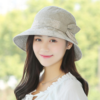 Ženski casual šešir s resama - dva modela