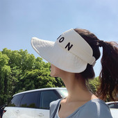 Αντηλιακό γυναικείο καπέλο με επιγραφή