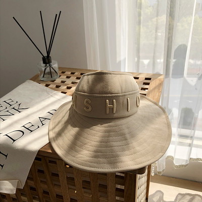 Αντηλιακό γυναικείο καπέλο με επιγραφή