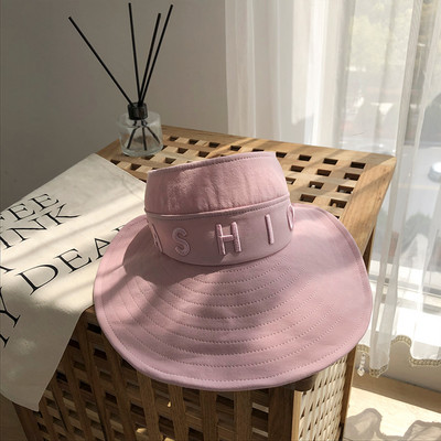 Αντηλιακό γυναικείο καπέλο με επιγραφή