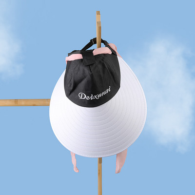 Γυναικείο υφασμάτινο καπέλο με φαρδύ περιφέρια