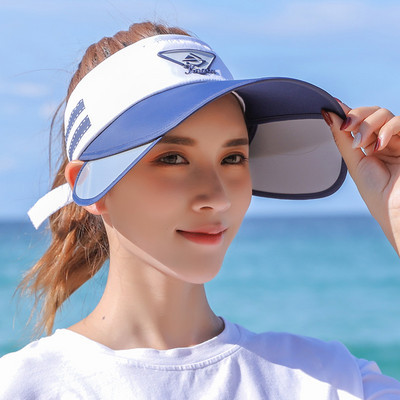 Ženski štitnik od sunca sa natpisom