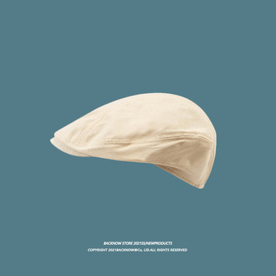 Pălărie casual în stil retro cu beretă