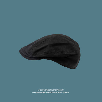 Pălărie casual în stil retro cu beretă