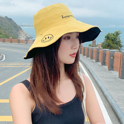 Palarie de pescuit de dama cu broderie