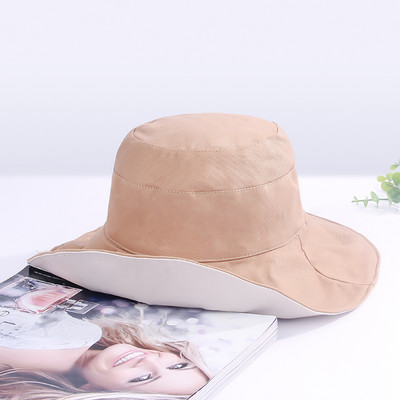 Palarie de pescuit de dama cu broderie