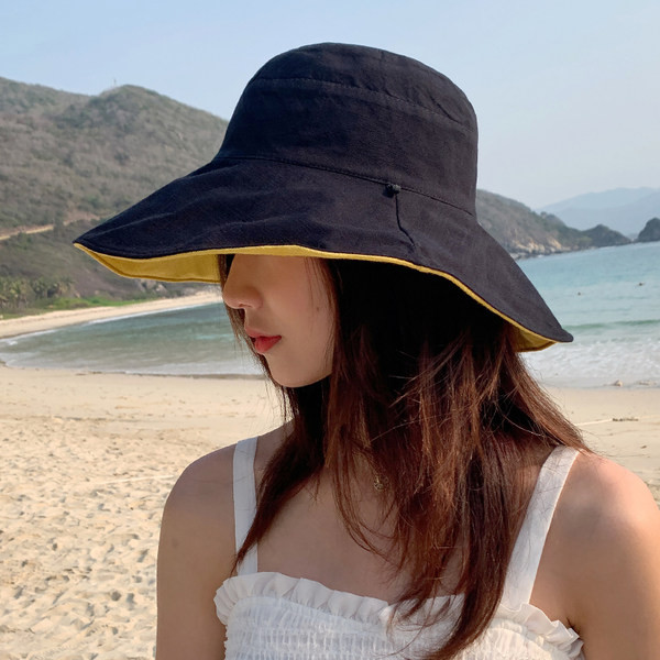 Palarie de pescuit de dama cu broderie