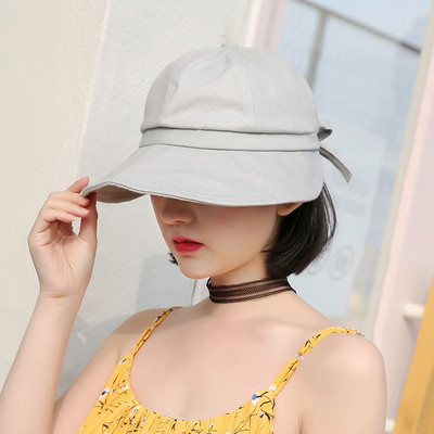 Νέο μοντέλο γυναικείο καπέλο με γείσο και κορδόνια - διάφορα χρώματα