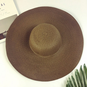 Καλοκαιρινό  ψάθινο καπέλο με φαρδύ περιφέρια