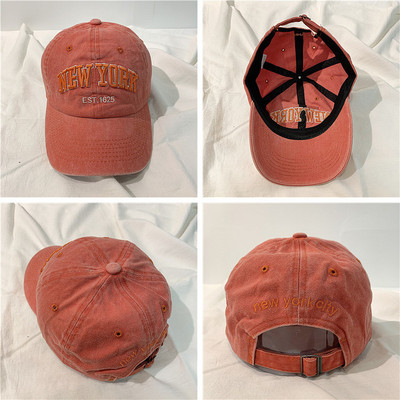 Υφασμάτινο καπέλο με γείσο μπέιζμπολ - μοντέλο unisex